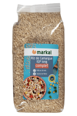 Riz long complet Camargue, Markal, 1kg