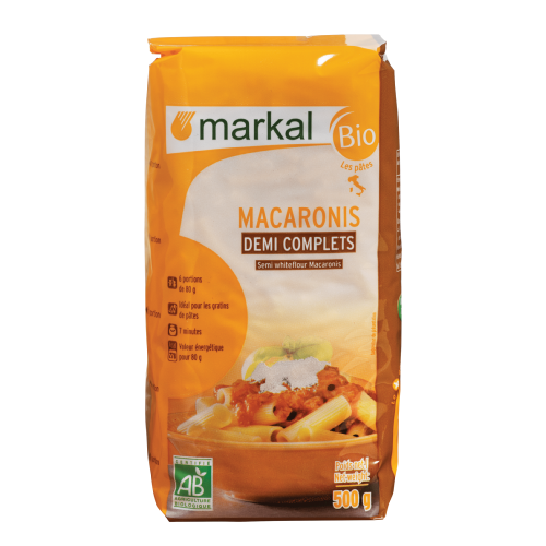 Macaronis demi complet, Markal, 500g*