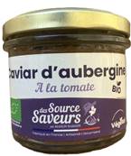 Caviar d'Aubergine aux Tomates Séchées, Pascal Ramade, 100g
