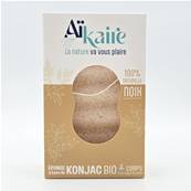 Eponge corps noix konjac bio, Aikare, 1pc