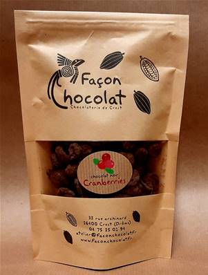 Cranberries, Façon Chocolat