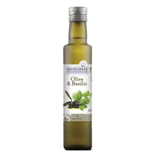 Huile d'olive au basilic, Bio Planète, 250ml*