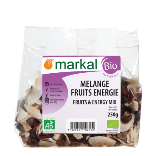 Mélange de fruits energie, Markal, 250g*