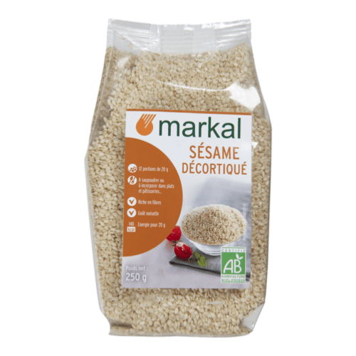 Graines de sésame décortiquées, Markal, 250g*