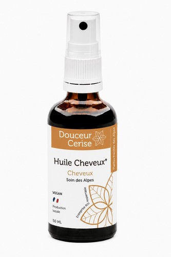 Huile cheveux, Douceur Cerise, 50ml*