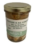 Gousses d'ail au vinaigre de cidre au basilic, Pascal Ramade, 180g*