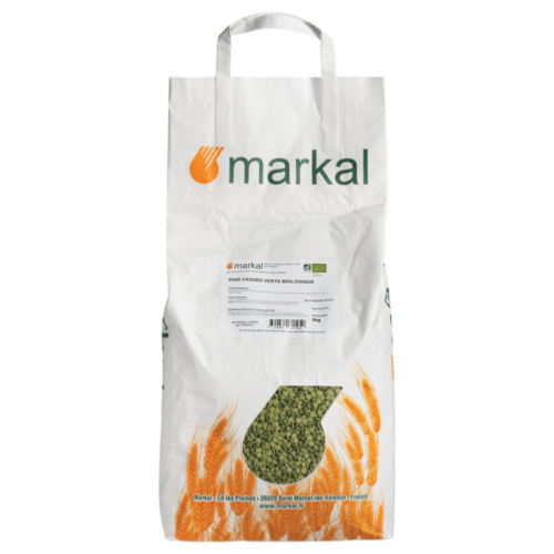 Pois cassés verts, Markal, 5kg*
