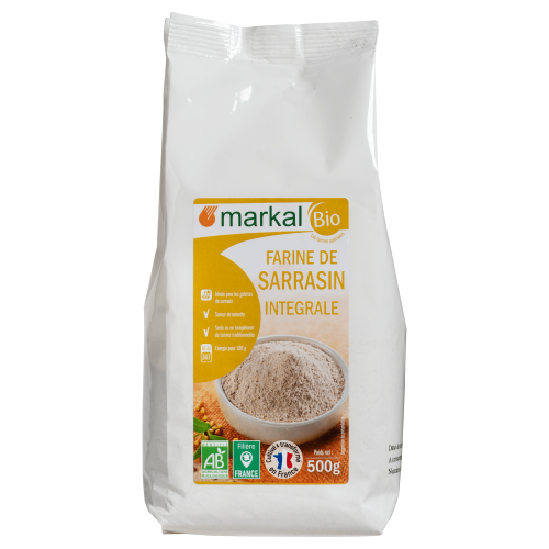 Farine de sarrasin bio, Markal, 500g*