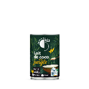 Lait de coco de la jungle 16% Commerce équitable, Autour du Riz, 400ml