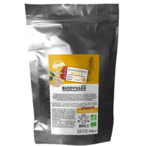 Gingembre moulu, Biodyssée, 500g*