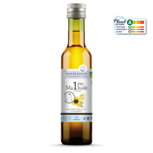 Ma 1ère huile mélange d'huiles vierges pour bébé, Bio Planète, 250ml*