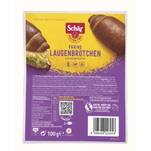 Petit pain bretzel sans gluten, Schär, 100g
