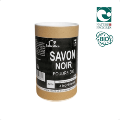 Savon noir en poudre, 3Abeilles, 300g