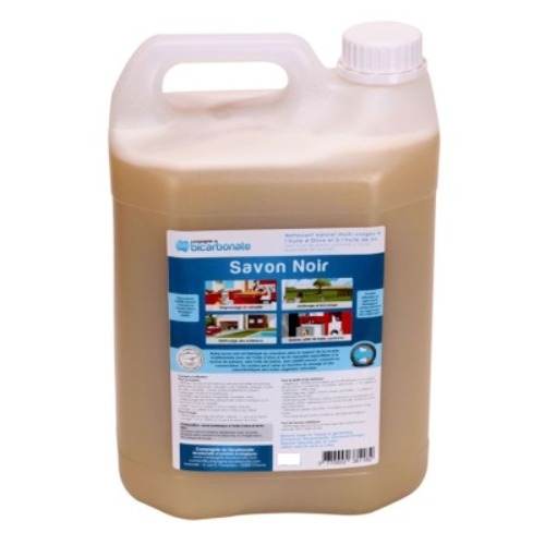 Savon noir liquide huiles végétales sans palme HE lavandin, Compagnie du bicarbonate, 20l