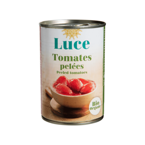 Tomates pelées, Luce, 400g*