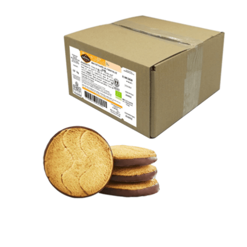 Biscuits nappés au chocolat noir, Belledonne, 3kg*