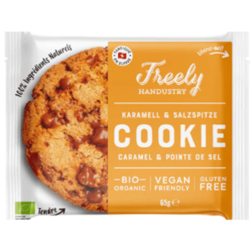 Cookie au Caramel et Pointe de Sel, Freely, 65g
