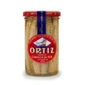 Filets de Maquereau à l'huile d'olive bocal verre, Ortiz, 250g*