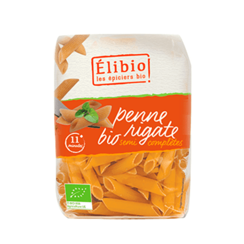 Penne semi-complètes, Elibio, 500g*