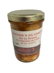 Gousses d'ail au vinaigre de cidre Pimentées, Pascal Ramade, 180g*