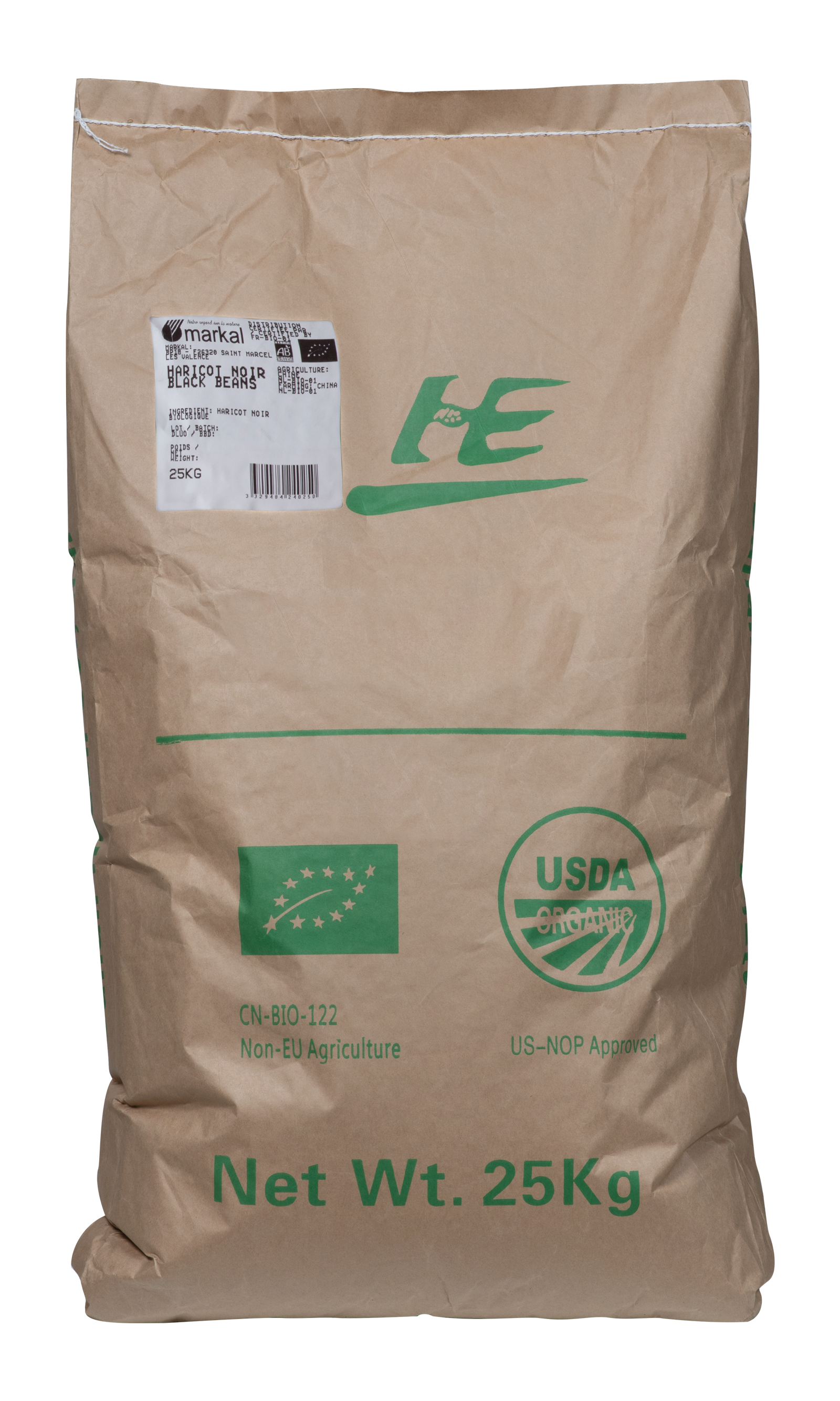 Haricots noirs, Markal, 25kg*