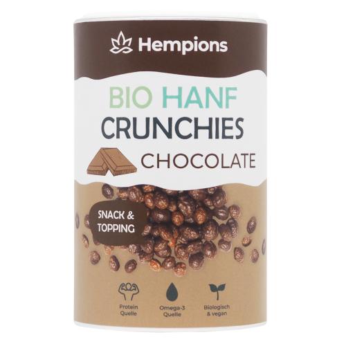 Chanvre Crunchies Chocolat Bio, Hempions, 200g*