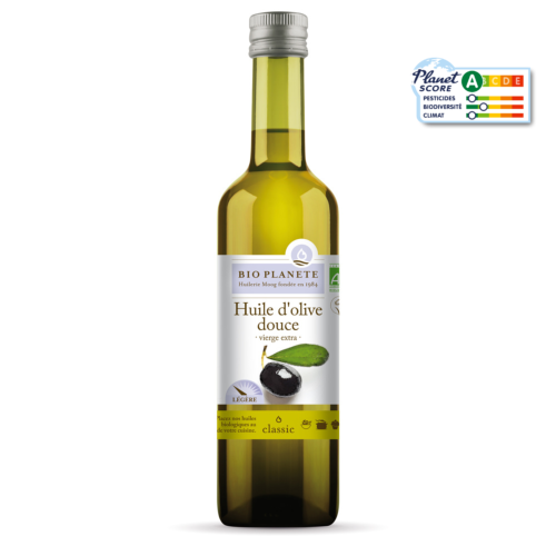 Huile d'olive douce vierge extra, Bio Planète, 500ml*